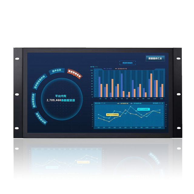 1000 Nits Widescreen 18.5 Inch 1920x1080 HD Touch Monitor Sunlight Readable Touch Display