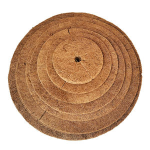 Matériaux naturels avec protection contre les mauvaises herbes et les racines Tapis plat pour <span class=keywords><strong>pot</strong></span> de fleurs en cocotier pour l'art floral du jardin - Product Image 6