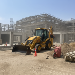 Tracteurs agricoles MYO 388 EPA pour l'agriculture, 102 CV, 4x4, mini-tracteurs agricoles avec chargeur frontal et pelle arrière, Chine 388 - Product Image 6