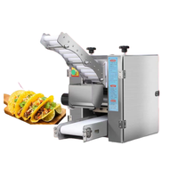 Machine entièrement automatique pour la fabrication de feuilles de samosas, de peaux de raviolis et de peaux de wontons pour restaurants commerciaux 10-25 cm