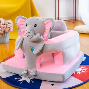 Choix multiples Siège de soutien pour bébé Chaise de canapé/Chaise en <span class=keywords><strong>peluche</strong></span> douce en forme d'animal pour apprendre à s'asseoir - Product Image 5