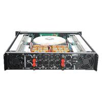 Amplificateur de puissance de classe H professionnel, 4 canaux, 800W*4, amplificateur audio haute puissance, système de sonorisation de scène 2U à montage en rack, OEM Factory