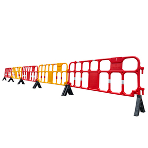 2100mm Blow‑molded Plastic Safety Barrier HDPE Construction Site <b>Temporary</b> Crowd Control Plastic Barricade <b>Fence</b> - Product Image 5