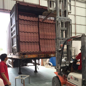 Tuile synthétique blanche toiture tuile en résine synthétique techos <span class=keywords><strong>pvc</strong></span> toit ondulé prix philippines - Product Image 5