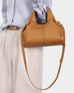 Sac à main en cuir PU imperméable, design nuage, fermeture à bouton, antivol, sac bandoulière et à main pour les voyages et les soirées - Product Image 3