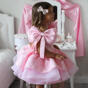 Pink Kids <strong>Girls</strong>' Party <strong>Dress</strong> Birthday <strong>Baby</strong> <strong>Girl</strong> Outfit Elegant Princess Flower Children <strong>Dresses</strong> Kids <strong>Girls</strong>' Wear 2-12 <strong>Years</strong> - Product Image 5