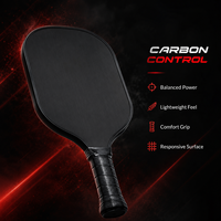 Raquette de pickleball légère et durable de haute qualité pour l'entraînement et le divertissement, en fibre de carbone T700 de 16 mm avec noyau EPP, vente en gros d'usine