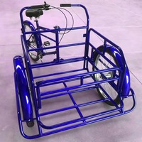 Bicicleta de Carga de Una Velocidad SKYLIKEDOME en Oferta, Triciclo de Carga Frontal con Frenos de Disco y Llantas de Aleación de Aluminio para Transporte de Mercancías