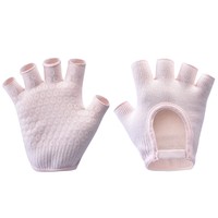 Gants de yoga en coton unisexes, gants de fitness Pilates, gants antidérapants pour femmes et hommes, pour la salle de sport, l'entraînement, le cyclisme, la randonnée, la pêche