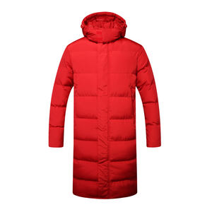 Veste d'hiver longue en duvet de haute qualité, détachable, personnalisée, pour l'extérieur, 20256 - Product Image 1