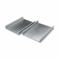 Boîtier de projet en aluminium pour module PCB électrique, boîtier extrudé anodisé, boîtes de jonction, boîtier de projet en aluminium pour appareil électronique