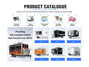Carrito de Comida Rápida Totalmente Equipado, Remolque de Cocina Móvil Usado para Restaurante al Aire Libre, para Helados, en Venta - Product Image 6