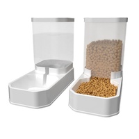 Mangeoire automatique intelligente pour animaux de compagnie Distributeur d'eau pour chat en plastique PP 3,3 L Mangeoire et eau potable pour animaux de compagnie Chiens Chats