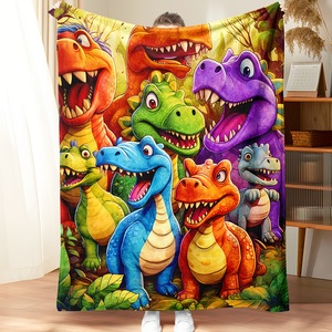 Manta de Franela con Estampado Moderno, Manta para Siesta, Reversible, Cálida y Acogedora para el Hogar y la Oficina, Impresión Personalizada OEM ODM - Product Image 5