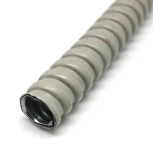 hot selling Electrical Black PVC Coated Flexible Conduit for Wire Protection