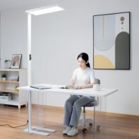 Coin créatif intelligent minimaliste en aluminium hôtel salon hauteur réglable contrôle tactile LED lampadaire moderne