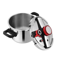 Casserole à pression en acier inoxydable 304 pour la cuisine, utilisation domestique et en restaurant, autocuiseur, marmite à pression