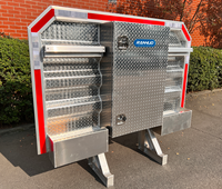 Nuevo Rack Antivuelco de Aluminio para Camioneta con Cajas de Herramientas, 68'' x 80'', Estable, Venta al por Mayor de Fábrica
