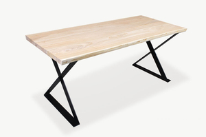 Newly Designed Iron Power Coating Matte Black X Shape <b>Table</b> <b>Legs</b> Custom for Kitchen Hotel Dining & Hospital Use - Product Image 2