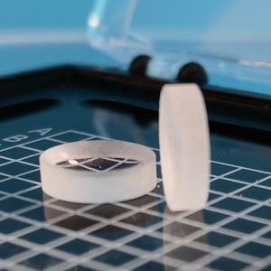 Óptico pulido Corning7980 sílice fundida UV cuarzo Material diámetro 19,8mm espesor 2mm sin revestimiento ventana de vidrio protector - Product Image 4