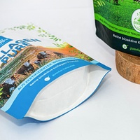 Emballage alimentaire personnalisé étanche fermeture à glissière en plastique kraft laminé debout pochette sac protéine emballage de poudre doypack