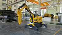 Robot de demolición de hormigón de alta potencia MONDE apto para desmontaje interior seguro