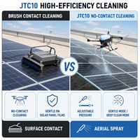 Dron de Limpieza Industrial, Herramienta Confiable para Lavado de Fachadas, Máquina Inteligente para Mantenimiento de Edificios, Dispositivo de Lavado de Precisión para Ventanas