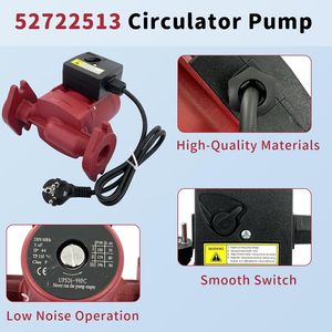 Bomba Circuladora Up26-99Fc 1/6HP 230V de Hierro Fundido 145PSI 60Hz para Reemplazo de Sistemas de Calefacción - Product Image 5