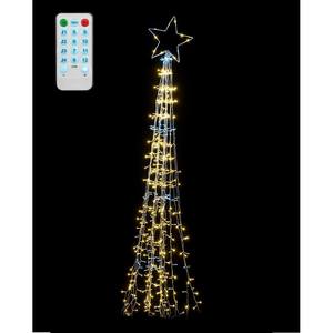 Tende a Forma di Albero con 690 LED Bianchi Caldi/Freddi, Altezza 250cm, con Telecomando - Product Image 1