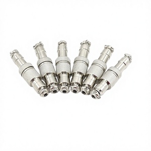 Conector de Aviación GX12, Grado Industrial, Latón Chapado en Oro, 3-7A 60V IP65, Impermeable, Automotriz, 2-7 Núcleos, Macho/Hembra - Product Image 3