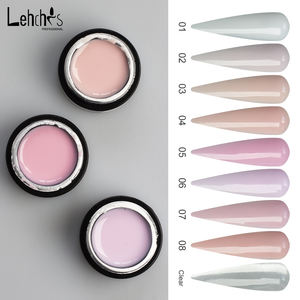 Lehchis HEMA gratis di alta qualità 15ml <span class=keywords><strong>Gel</strong></span> <span class=keywords><strong>Gel</strong></span> di estensione all'ingrosso <span class=keywords><strong>Gel</strong></span> di estensione Logo Uv <span class=keywords><strong>Gel</strong></span> duro per unghie personalizzato Logo personalizzato - Product Image 4