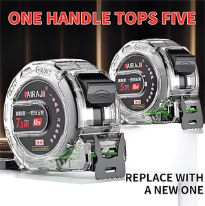 Cinta Métrica de Acero Fluorescente de Doble Cara de 7.5m, Alta Precisión, Caja de Acero Endurecido, Material ABS Reforzado Resistente al Desgaste, Métrica - Product Image 2