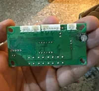 7X12W Lampu LED Par Plastik RGBW Papan Utama Motherboard Par Led