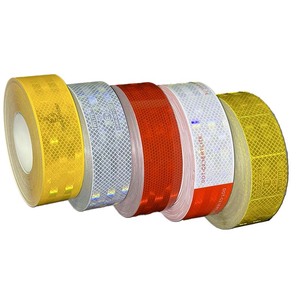 Fita Refletiva de Segurança Grau Diamante Emark DOT para Carros e Caminhões - Adesivo Refletor Retrô de Advertência - Product Image 6