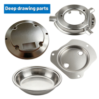 Pièces en aluminium embouties sur mesure avec oreilles de montage, composants métalliques emboutis irréguliers pour accessoires de quincaillerie