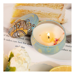 Novelty Other Candle Cute Jar Packaging Gift Box Scented <b>Soy</b> <b>Wax</b> Trendy Home Fragrance Boutique Shelf Assortment Showcase - Product Image 6