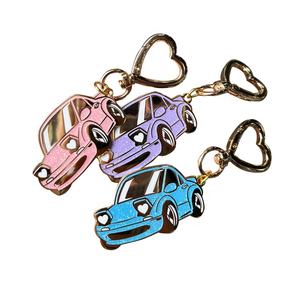 Logo personnalisé en gros imprimé en alliage de zinc métal émail dur porte-clés conception personnalisée plage cadeau souvenir touristique - Product Image 3