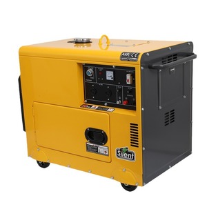 Groupe électrogène diesel portable de haute qualité, super silencieux, 7-15 kW, triphasé, 380 V, 50 Hz, sortie AC, ATS, usage industriel et commercial - Product Image 2