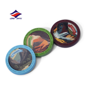 Monedas de Desafío Personalizadas Longzhiyu 20Y, con Logotipo Personalizado, Doble Cara, Chapado en Metal, Impresión UV, Aleación de Zinc - Product Image 1