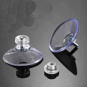 Kleine Glas-Silikon-Tischsaugnäpfe Starke Gummi-Fenstersauger Mit Kunststoffmuttern - Product Image 5