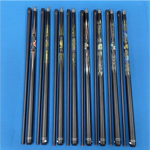 Mix Models Carbon Graphite 1/2 PC 13MM Tip Black Billiard Carbon Pool Cue Black avec <span class=keywords><strong>Unilock</strong></span> Joint à vendre - Product Image 1