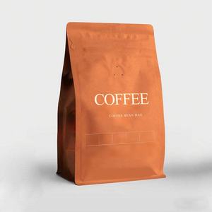 Bolsas de Café y Té Impresas Personalizadas con Válvula, 250g 500g 1Kg, Bolsas de Papel Metalizado Mate con Cierre para Empacar Alimentos - Product Image 1