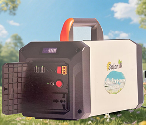 จอแสดงผล LCD 220V สถานีพลังงานแบบพกพา500W สำหรับตั้งแคมป์กลางแจ้ง - Product Image 3