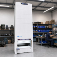 Module de levage vertical automatique intelligent robuste 1000 kg par plateau, en métal galvanisé à chaud, certifié ISO14001