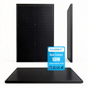 Panneau <span class=keywords><strong>solaire</strong></span> monocristallin haute efficacité 50W 25,8% avec boîtier de jonction IP67/IP68, <span class=keywords><strong>chargeur</strong></span> de batterie <span class=keywords><strong>12V</strong></span> pour camping-car, voiture, bateau, abri - Product Image 2
