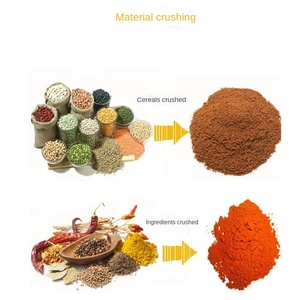 เครื่องบดจานแบบมีฟันทำจากสเตนเลสสตีลน้ำตาลโมโนโซเดียมกลูตาเมตขาวมุกบดเครื่องเทศสำหรับร้านอาหารเบเกอรี่ - Product Image 3