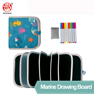 الأطفال التعليمية لون اللوحة المحمولة مجلس خربش رسم لوحة دفتر رسم - Product Image 4