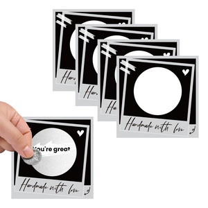 Tùy Chỉnh Xổ Số Thẻ Cào Xổ Số Trò Chơi Vé Cá Nhân Chèn Giấy Món Quà Đầu Tắt Vé Với Scrath Off Dán - Product Image 6