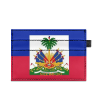Porte-cartes fin imprimé double face avec drapeau de la Guadeloupe, best-seller, porte-cartes de crédit, étuis minimalistes pour hommes et femmes