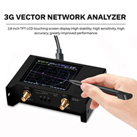 NanoVNA S-A-A-2 V2 vektor jaringan Analyzer casing logam 10khz-3 GHz HF VHF UHF antena Analyzer Nano VNA Spectrum Analyzer